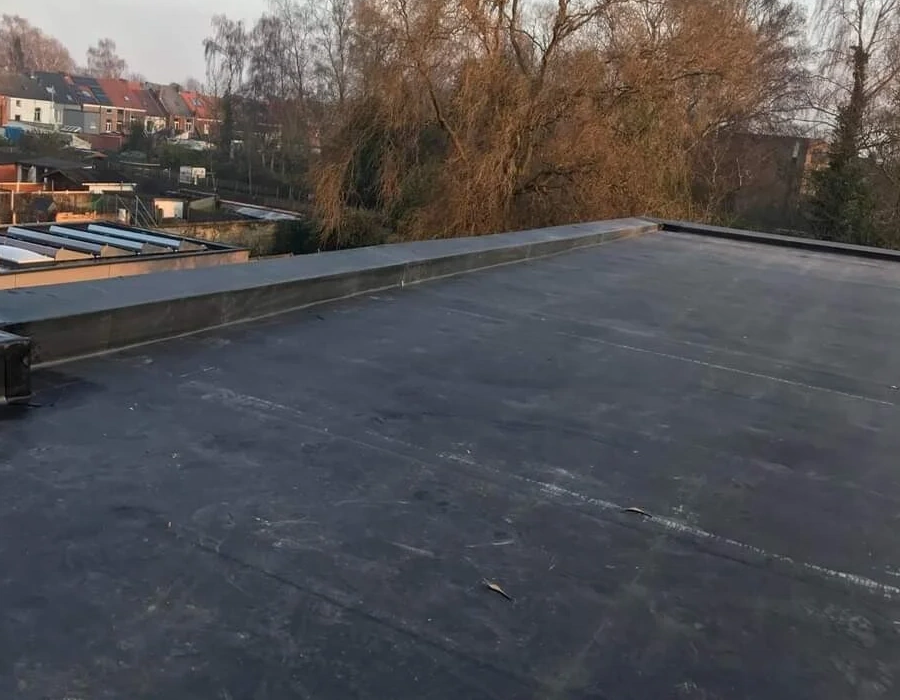 Platte daken in EPDM