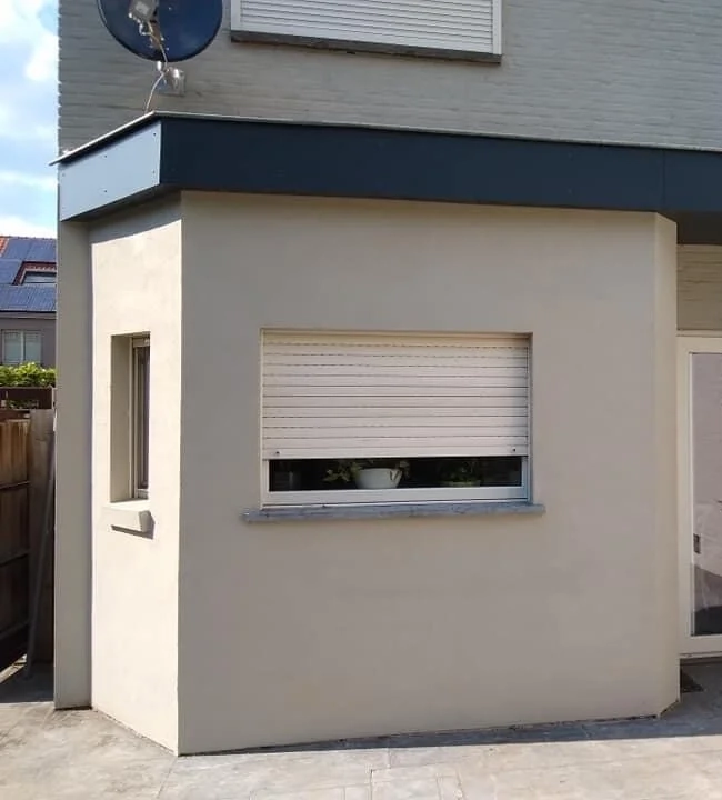 Realisatie gevelbekleding