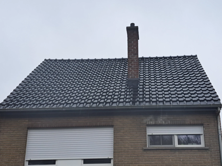 Realisatie hellend dak