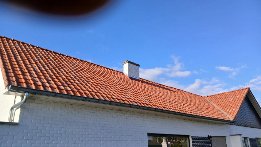 Realisatie hellend dak