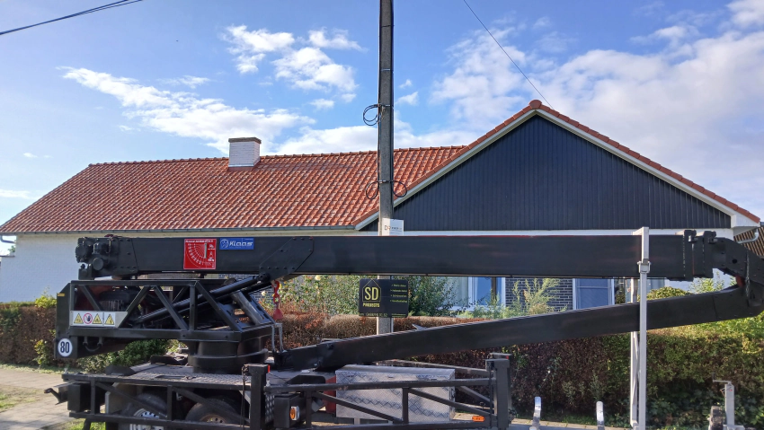 Realisatie hellend dak
