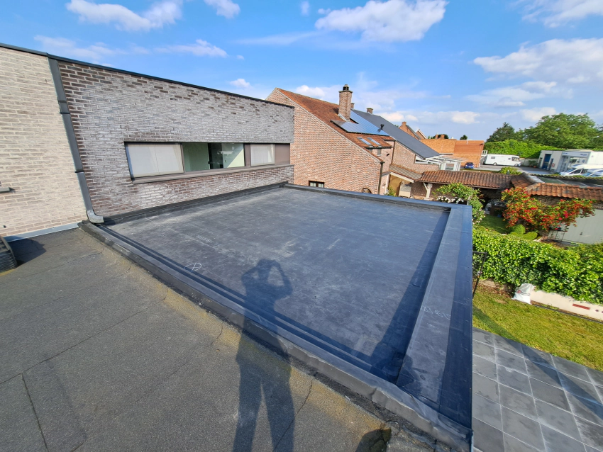 Realisatie plat dak