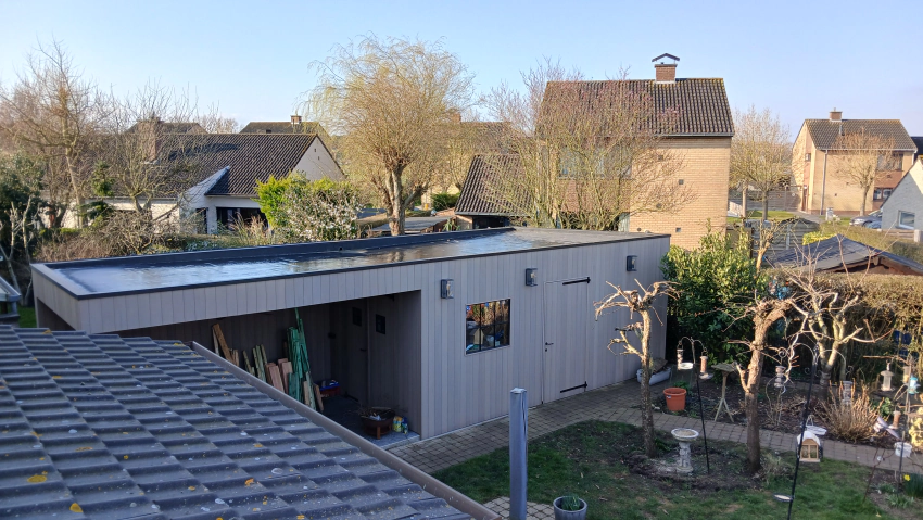 Realisatie plat dak