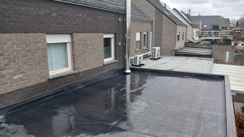 Realisatie plat dak