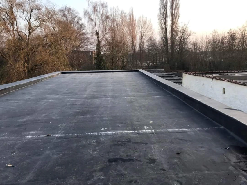 Realisatie plat dak