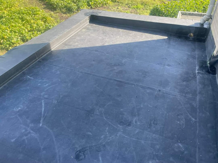 Realisatie plat dak