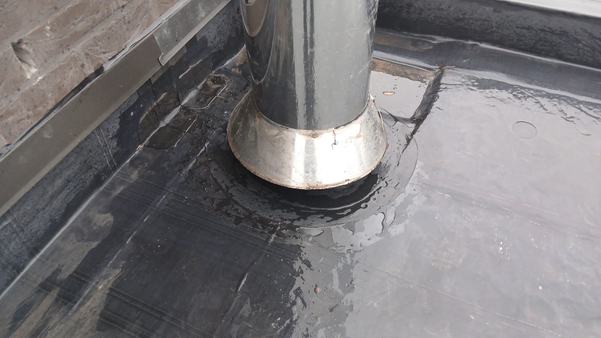Realisatie plat dak